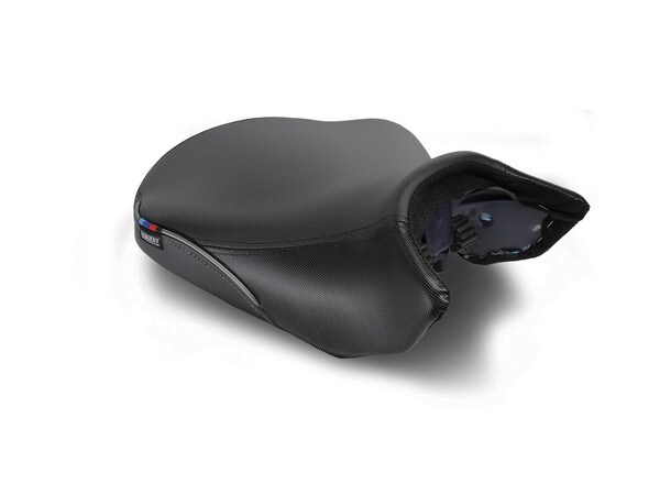 Sargent World Sport Aftermarket Motorcycle Seat for the 2023+ BMW R 1300 GS with DTx/GZ and black welt - regular height.